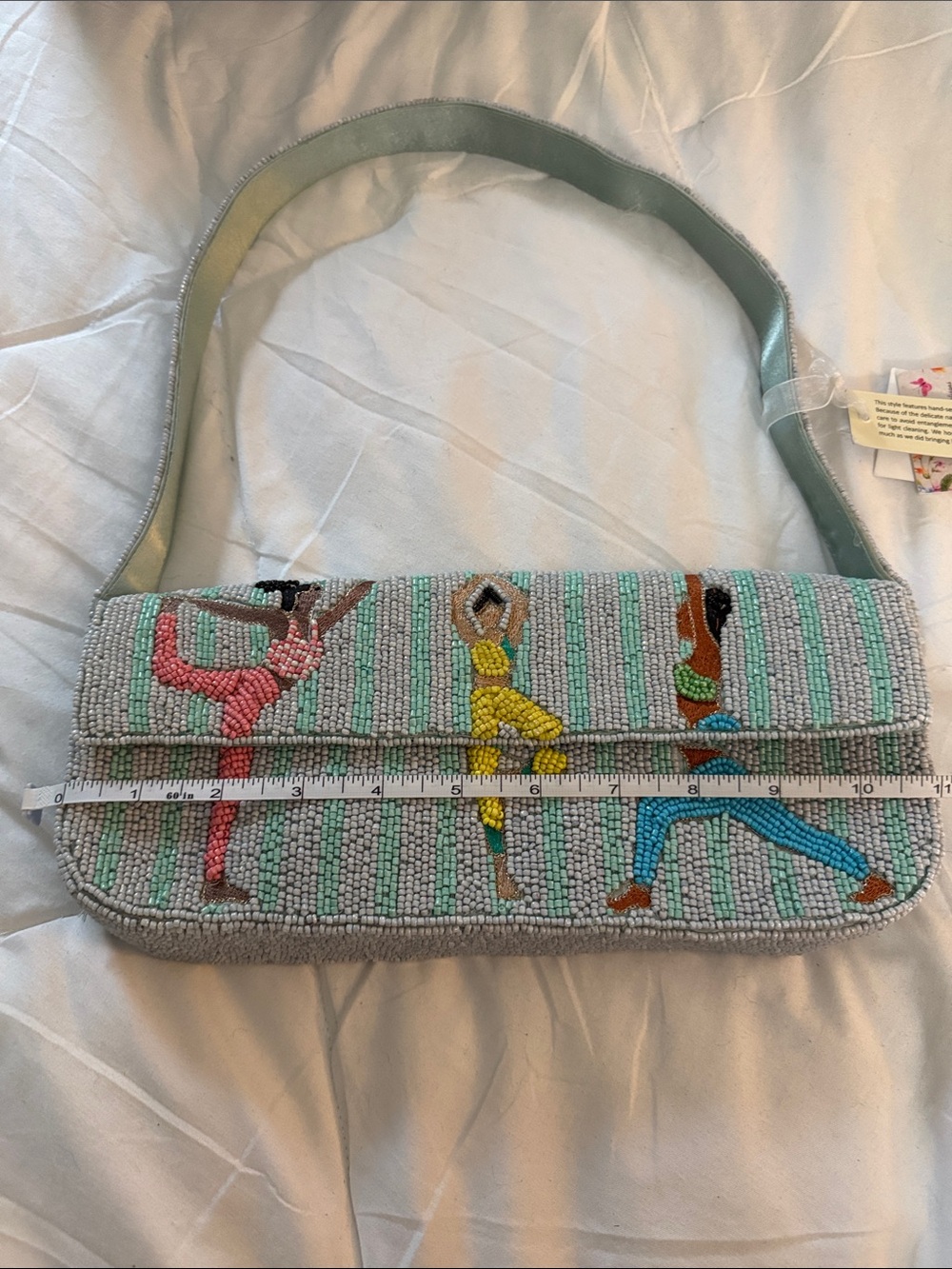 Beaded namaste yoga flap closure viral purse TJ Maxx Marshall’s
New - Picture 5 of 11